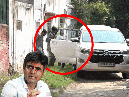 पंजाब- AAP छोड़ BJP जॉइन करने वाले सांसद पर FIR:गैर जमानती धाराएं लगाईं; पुलिस अरेस्ट करने दिल्ली पहुंची, पाठक साइड डोर से निकले