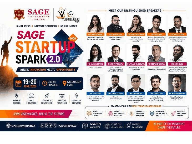 इंपैक्ट फीचर:सेज स्टार्टअप स्पार्क 2.0, स्टूडेंट्स के लिए एंटरप्रेन्योरशिप का लॉन्चपैड, जहां आइडियाज बनेंगे स्टार्टअप और सपने बनेंगे सक्सेस स्टोरीज