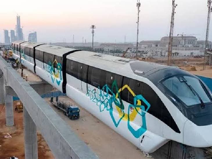 Driverless monorail launched in Egypt at a cost of Rs 26,800 crore