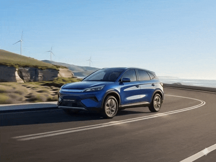 BYD की नई 'एटो 3 ईवो' में 510km की रेंज:25 मिनट में 80% चार्जिंग; 3.9 सेकंड में 100kmph की स्पीड का दावा