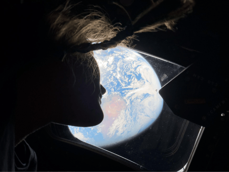 4 Astronauts Travel 4.02 Lakh Km From Earth; Moon Dark Side Photo