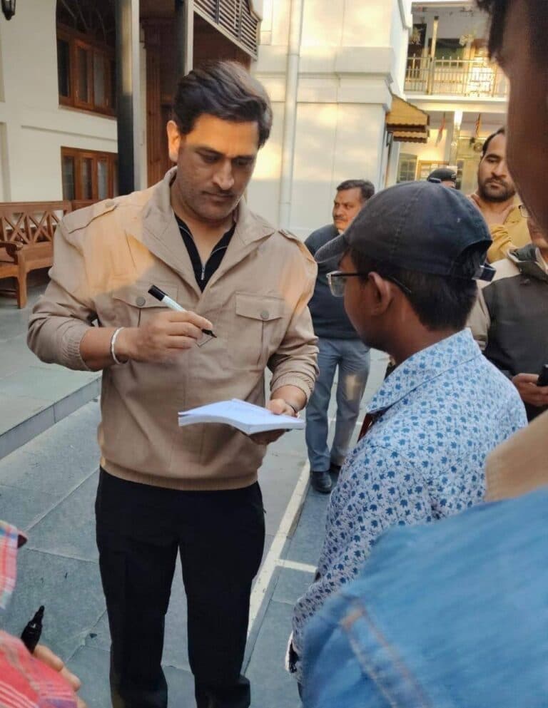 MS Dhoni Daughter Jiva Admission Mussoorie Visit Photos