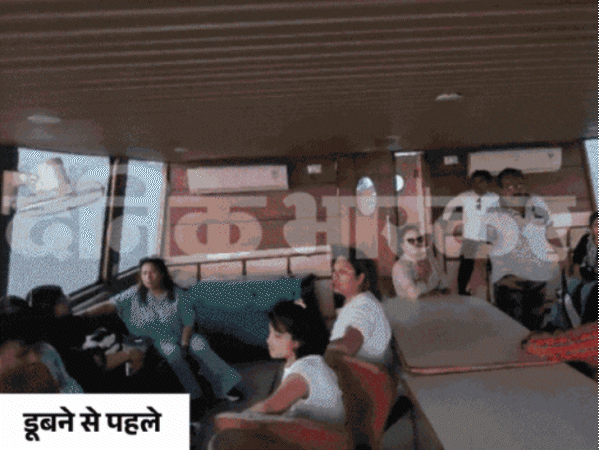 को-पायलट का दावा- क्रूज का एक इंजन स्लो था:महेश पटेल बोले- आखिरी दम तक अंदर फंसा रहा, किसी को छोड़कर भागा नहीं
