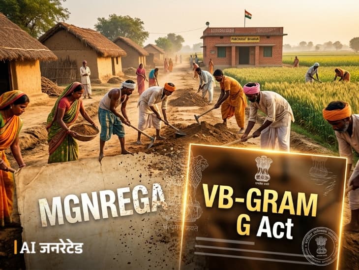 India Govt Replaces MGNREGA July 1 With VB-G RAM G
