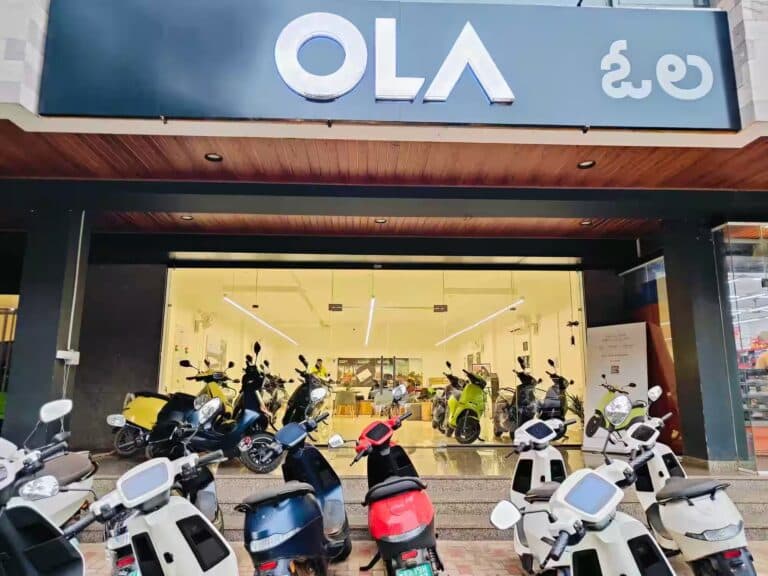 Ola Electric FY26 Loss ₹1,833 Cr | Share Drops 29%