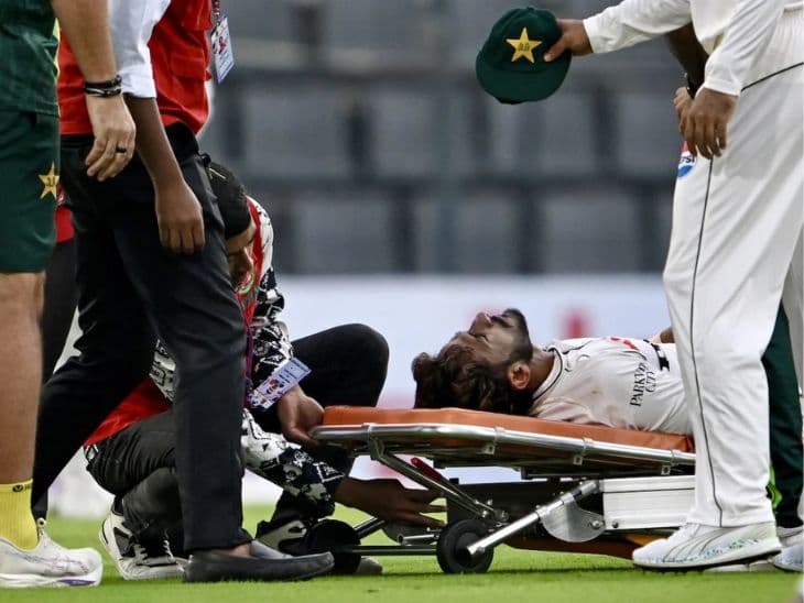 PAK Vs BAN 2nd Test; Hasan Ali Head Injury – Litton Das