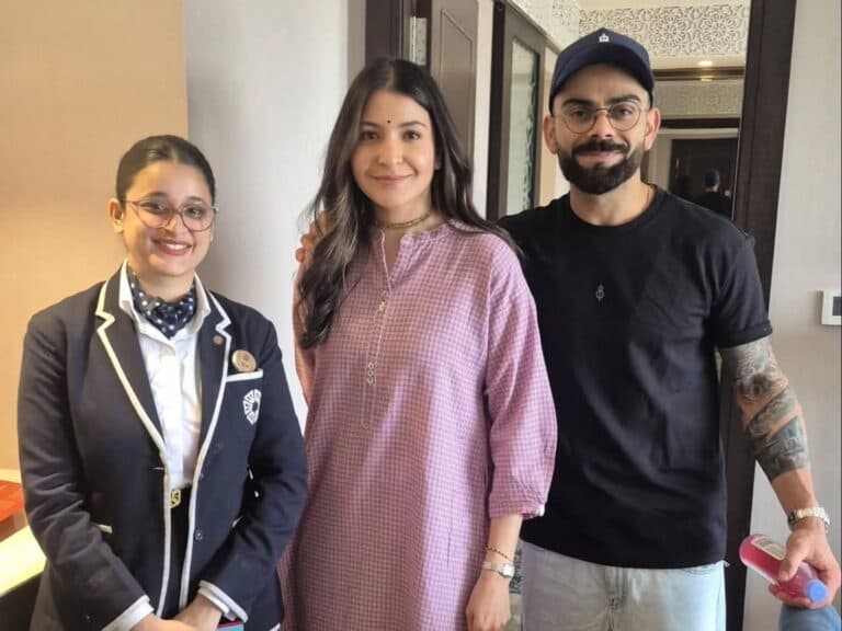 Virat Kohli, Anushka Sharma Fan Visit & Special Note