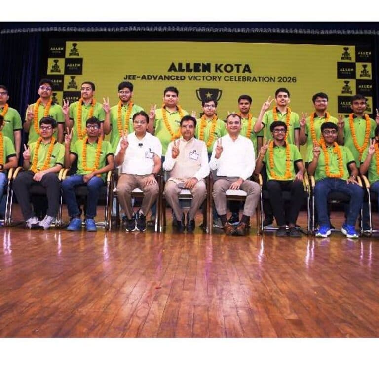 इंपैक्ट फीचर:जेईई-एडवांस्ड 2026 में एलन का ऐतिहासिक कीर्तिमान, एलन के क्लासरूम स्टूडेंट शुभम ऑल इंडिया टॉपर, टॉप-10 में एलन क्लासरूम से 6 स्टूडेंट